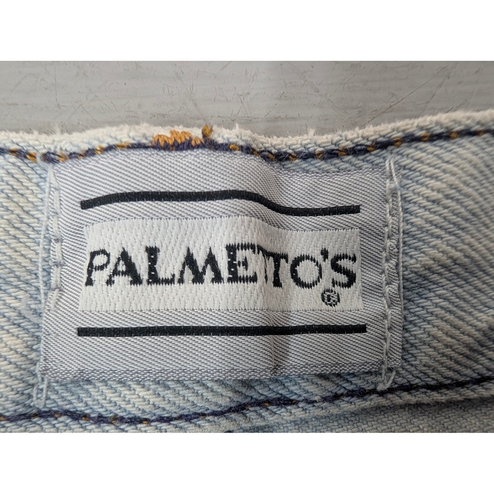 Vintage Palmettos High Waist Mom Jeans Light Wash Denim Size 5 Women's Cotton - Picture 2 of 14